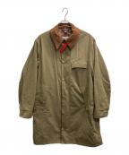 Barbour×PAUL SMITHバブアー×ポールスミス）の古着「Beeston ピーチスキンコート」｜オリーブ