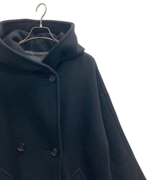 AP STUDIO（エーピーストゥディオ）AP STUDIO (エーピーストゥディオ) モッサオーバー フーディーコート ブラック サイズ:38の古着・服飾アイテム