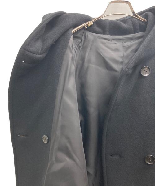 AP STUDIO（エーピーストゥディオ）AP STUDIO (エーピーストゥディオ) モッサオーバー フーディーコート ブラック サイズ:38の古着・服飾アイテム