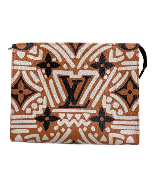 LOUIS VUITTON（ルイ ヴィトン）LOUIS VUITTON (ルイ ヴィトン) ポッシュ・トワレ26 オレンジの古着・服飾アイテム