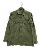 US ARMYユーエスアーミー）の古着「ミリタリーシャツ」｜オリーブ