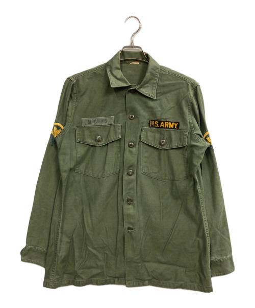 US ARMY（ユーエスアーミー）US ARMY (ユーエスアーミー) ミリタリーシャツ オリーブ サイズ:151/2×33の古着・服飾アイテム
