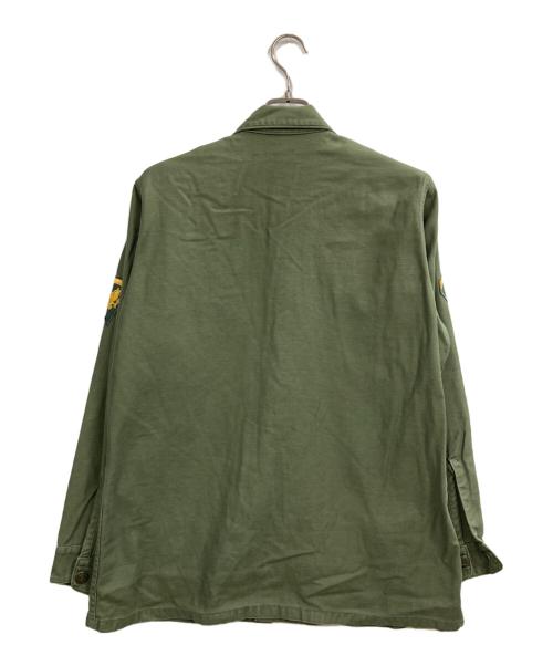 US ARMY（ユーエスアーミー）US ARMY (ユーエスアーミー) ミリタリーシャツ オリーブ サイズ:151/2×33の古着・服飾アイテム