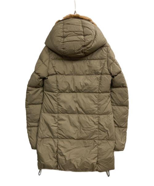 DUVETICA（デュベティカ）DUVETICA (デュベティカ) ラビットファーダウンコート オリーブ サイズ:38の古着・服飾アイテム