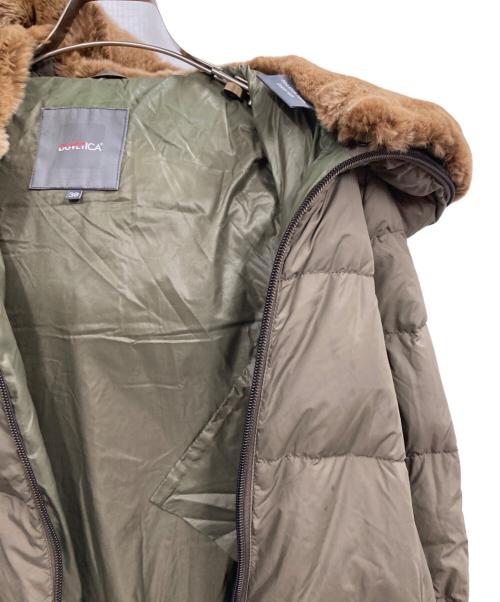 DUVETICA（デュベティカ）DUVETICA (デュベティカ) ラビットファーダウンコート オリーブ サイズ:38の古着・服飾アイテム