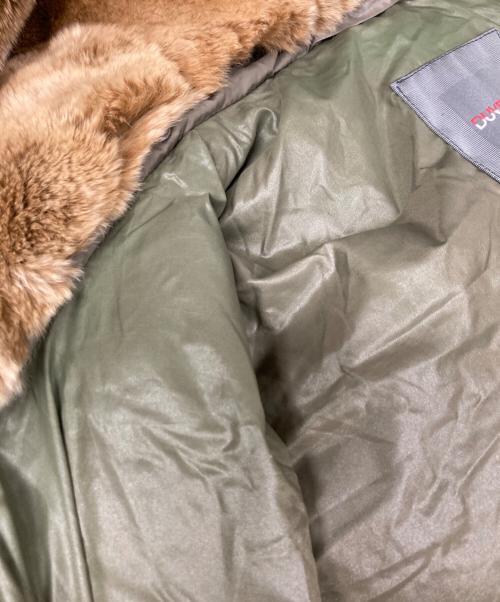 DUVETICA（デュベティカ）DUVETICA (デュベティカ) ラビットファーダウンコート オリーブ サイズ:38の古着・服飾アイテム