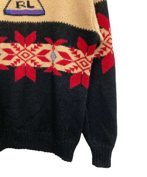 POLO RALPH LAUREN（ポロ・ラルフローレン）POLO RALPH LAUREN (ポロ・ラルフローレン) SNOW BEACH KNIT(スノービーチニット) ベージュ サイズ:Sの古着・服飾アイテム