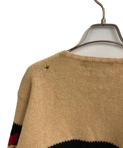 POLO RALPH LAUREN（ポロ・ラルフローレン）POLO RALPH LAUREN (ポロ・ラルフローレン) SNOW BEACH KNIT(スノービーチニット) ベージュ サイズ:Sの古着・服飾アイテム