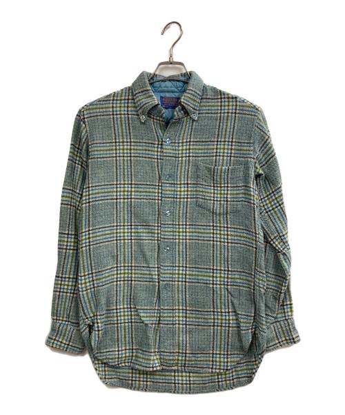PENDLETON（ペンドルトン）PENDLETON (ペンドルトン) チェックシャツ スカイブルー サイズ:Mの古着・服飾アイテム