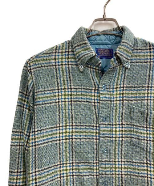 PENDLETON（ペンドルトン）PENDLETON (ペンドルトン) チェックシャツ スカイブルー サイズ:Mの古着・服飾アイテム