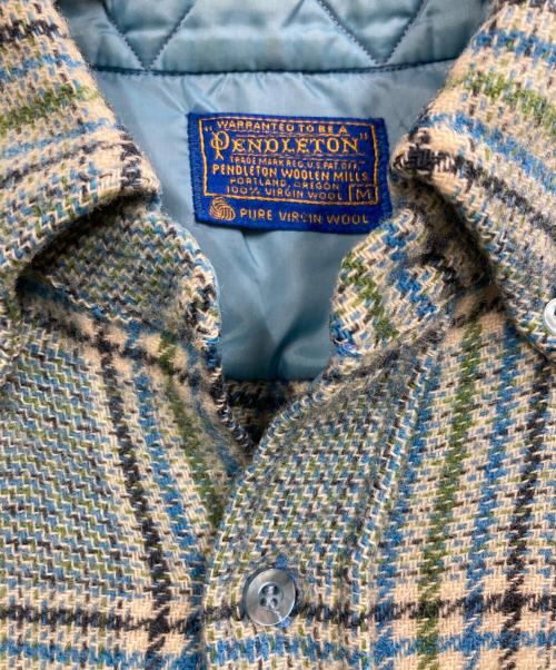 PENDLETON（ペンドルトン）PENDLETON (ペンドルトン) チェックシャツ スカイブルー サイズ:Mの古着・服飾アイテム