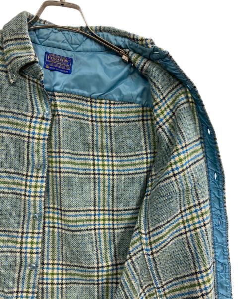 PENDLETON（ペンドルトン）PENDLETON (ペンドルトン) チェックシャツ スカイブルー サイズ:Mの古着・服飾アイテム