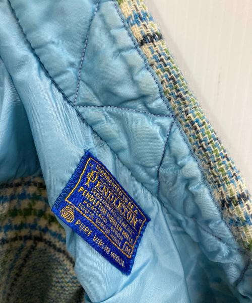 PENDLETON（ペンドルトン）PENDLETON (ペンドルトン) チェックシャツ スカイブルー サイズ:Mの古着・服飾アイテム
