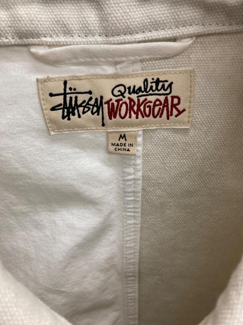 stussy（ステューシー）stussy (ステューシー) カバーオール アイボリー サイズ:Mの古着・服飾アイテム