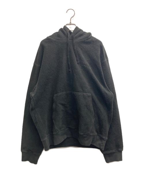 stussy（ステューシー）stussy (ステューシー) Inside Out Fleece Hoodie ブラック サイズ:XLの古着・服飾アイテム