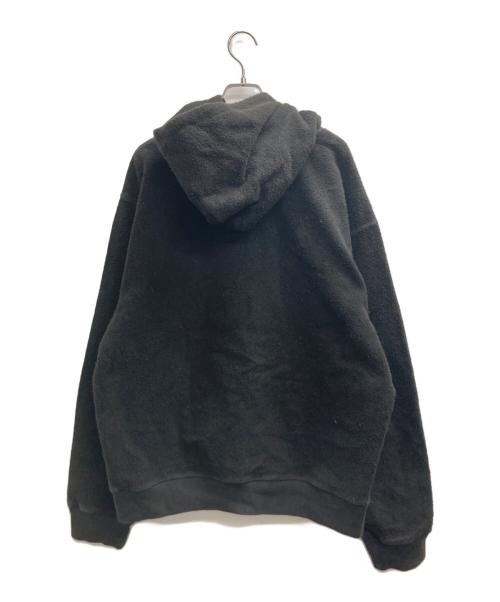 stussy（ステューシー）stussy (ステューシー) Inside Out Fleece Hoodie ブラック サイズ:XLの古着・服飾アイテム