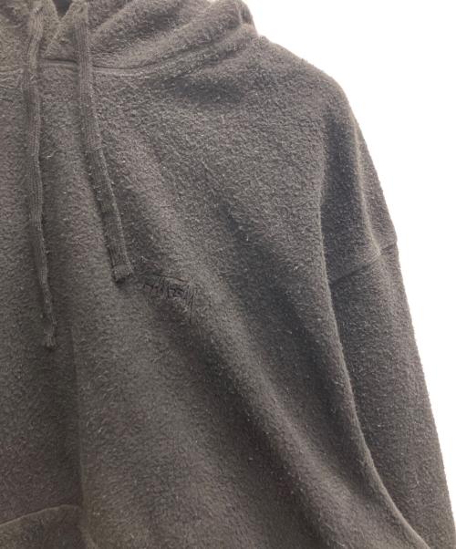 stussy（ステューシー）stussy (ステューシー) Inside Out Fleece Hoodie ブラック サイズ:XLの古着・服飾アイテム