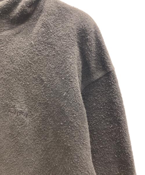stussy（ステューシー）stussy (ステューシー) Inside Out Fleece Hoodie ブラック サイズ:XLの古着・服飾アイテム