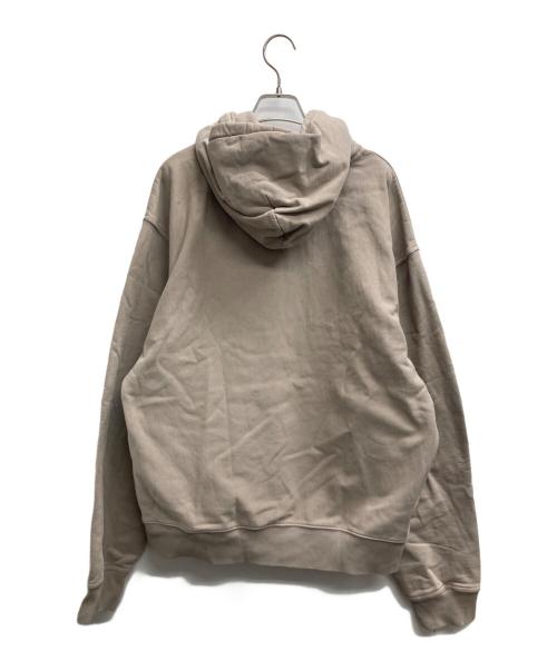 stussy（ステューシー）stussy (ステューシー) STOCK LOGO HOOD ベージュ サイズ:XLの古着・服飾アイテム