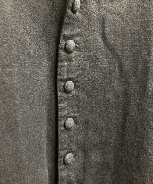 nest Robe（ネストローブ）nest Robe (ネストローブ) シャツワンピース ネイビー サイズ:FREEの古着・服飾アイテム