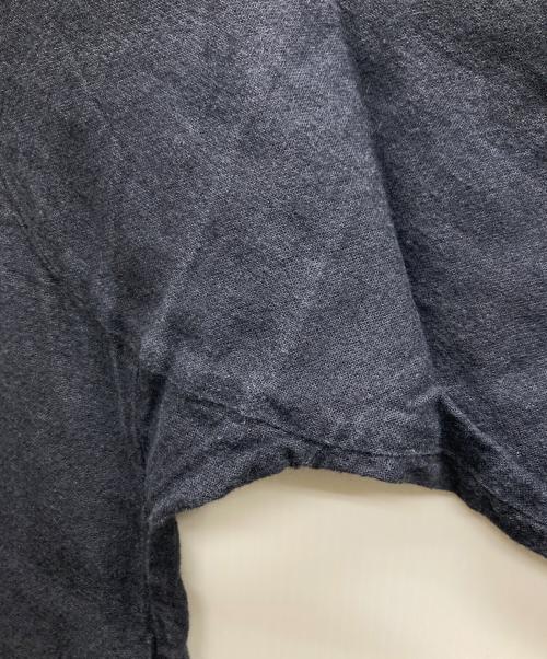 nest Robe（ネストローブ）nest Robe (ネストローブ) シャツワンピース ネイビー サイズ:FREEの古着・服飾アイテム