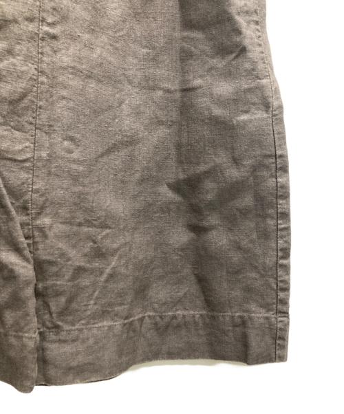 nest Robe（ネストローブ）nest Robe (ネストローブ) シャツワンピース ブラウン サイズ:FREEの古着・服飾アイテム