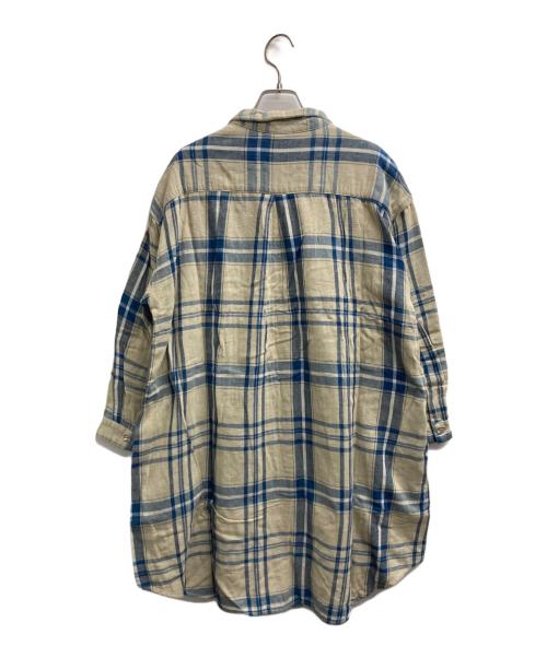 BLUE TRICK（ブルートリック）BLUE TRICK (ブルートリック) シャツワンピース ベージュ サイズ:FREEの古着・服飾アイテム