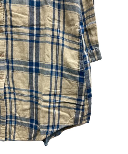 BLUE TRICK（ブルートリック）BLUE TRICK (ブルートリック) シャツワンピース ベージュ サイズ:FREEの古着・服飾アイテム