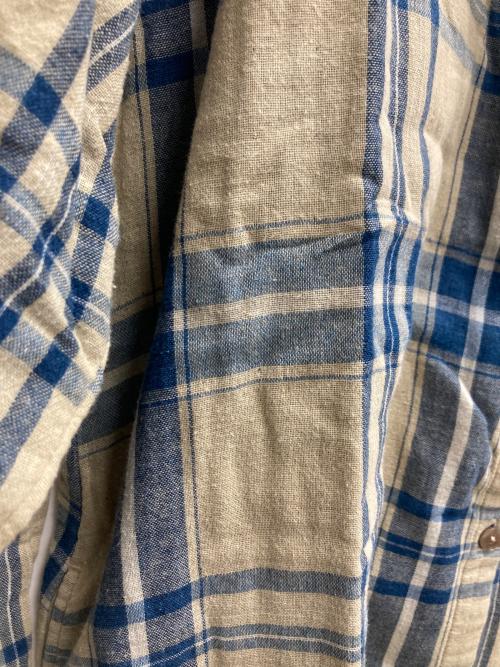 BLUE TRICK（ブルートリック）BLUE TRICK (ブルートリック) シャツワンピース ベージュ サイズ:FREEの古着・服飾アイテム