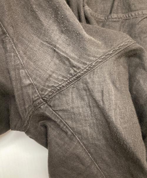 nest Robe（ネストローブ）nest Robe (ネストローブ) リネンパンツ ブラウン サイズ:Freeの古着・服飾アイテム