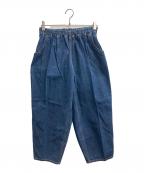 BASCO nestバスコネスト）の古着「マオデニムパンツ」｜ネイビー