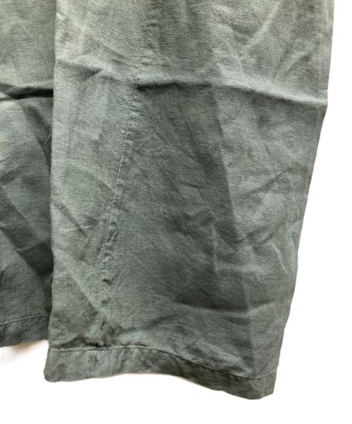 nest Robe（ネストローブ）nest Robe (ネストローブ) リネンワンピース グリーン サイズ:FREEの古着・服飾アイテム