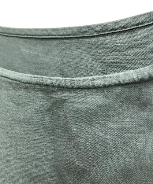 nest Robe（ネストローブ）nest Robe (ネストローブ) リネンワンピース グリーン サイズ:FREEの古着・服飾アイテム