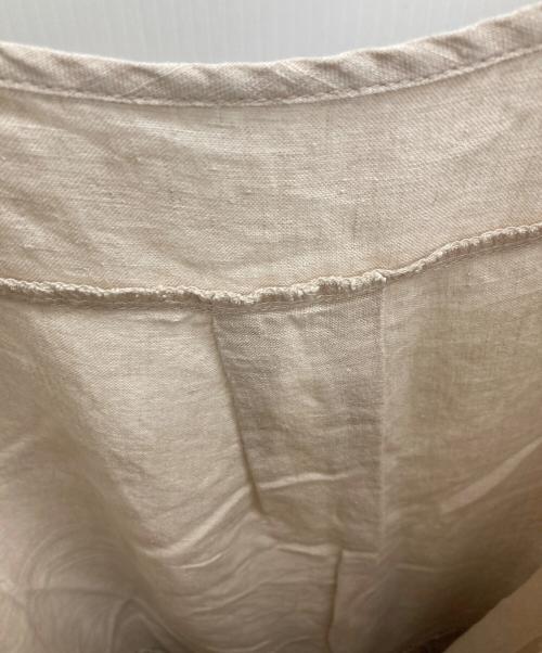 nest Robe（ネストローブ）nest Robe (ネストローブ) リネンワンピース ベージュ サイズ:FREEの古着・服飾アイテム