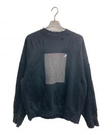 stein（シュタイン）の古着「OVERSIZED REBUILD SWEAT LS」｜ブラック