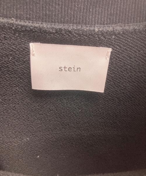 stein（シュタイン）stein (シュタイン) OVERSIZED REBUILD SWEAT LS ブラック サイズ:Sの古着・服飾アイテム