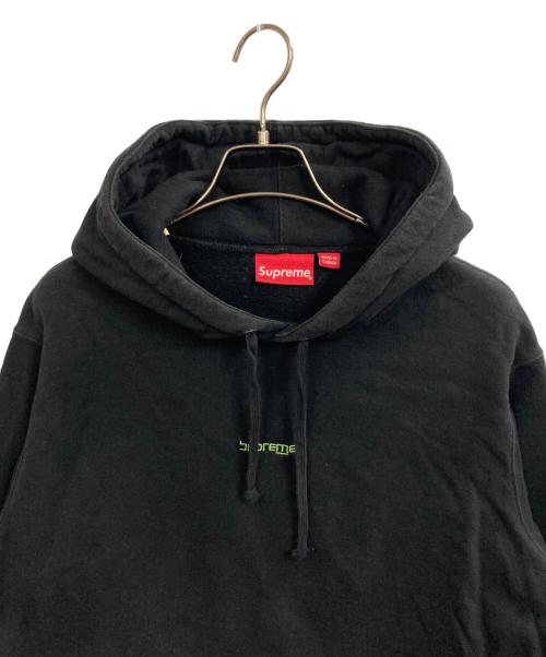 SUPREME（シュプリーム）Supreme (シュプリーム) Digital Logo Hooded(デジタルロゴフーデッド) ブラック サイズ:Mの古着・服飾アイテム