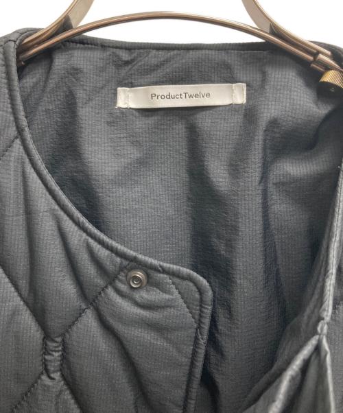 Product Twelve（プロダクトトゥエルブ）Product Twelve (プロダクトトゥエルブ) PHEENY (フィーニー) Primaloft quilting short blouson ブラック サイズ:2の古着・服飾アイテム