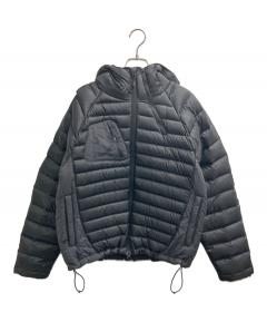 中古・古着通販】AFB (エーエフビー) STUDDED HOODED BOMBER JACKET