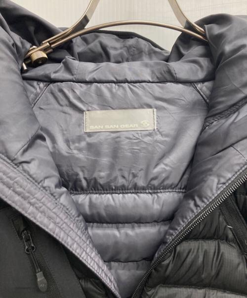 san san gear（サンサンギア）san san gear (サンサンギア) PANELED PUFFER JACKET ブラック サイズ:1の古着・服飾アイテム