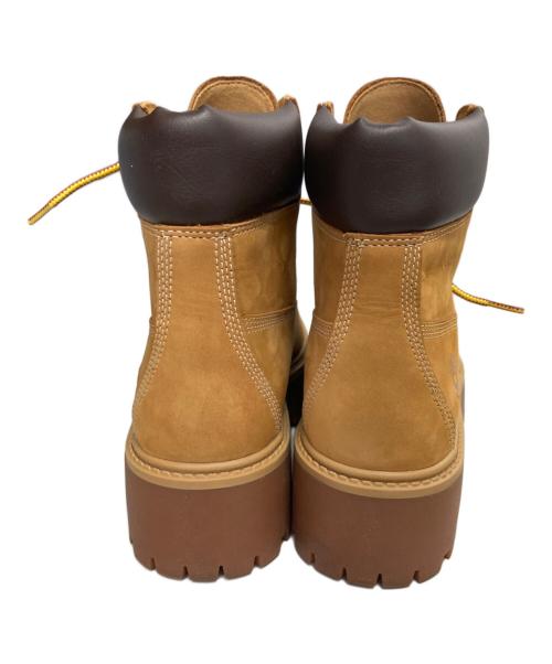 Timberland（ティンバーランド）Timberland (ティンバーランド) ストーンストリート6インチブーツ ブラウン×イエロー サイズ:24の古着・服飾アイテム