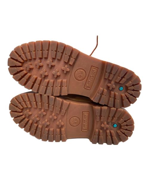 Timberland（ティンバーランド）Timberland (ティンバーランド) ストーンストリート6インチブーツ ブラウン×イエロー サイズ:24の古着・服飾アイテム