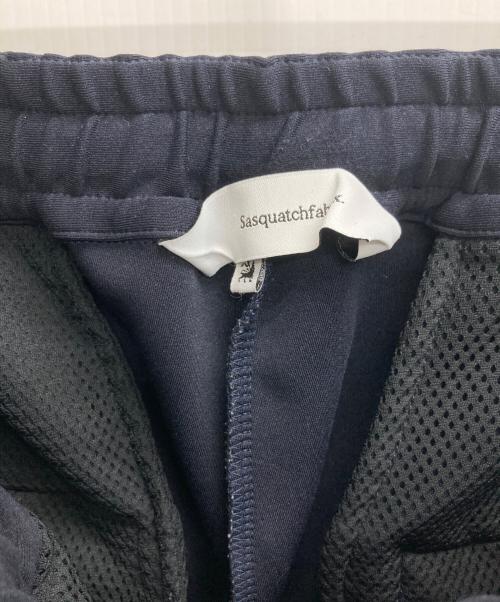 SASQUATCHfabrix.（サスクワッチファブリックス）SASQUATCHfabrix. (サスクワッチファブリックス) トラックパンツ ネイビー サイズ:Lの古着・服飾アイテム