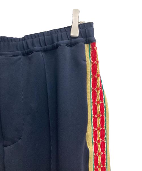 SASQUATCHfabrix.（サスクワッチファブリックス）SASQUATCHfabrix. (サスクワッチファブリックス) トラックパンツ ネイビー サイズ:Lの古着・服飾アイテム