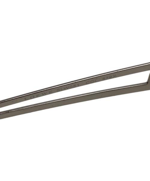 LOEWE（ロエベ）LOEWE (ロエベ) 眼鏡 シルバーの古着・服飾アイテム