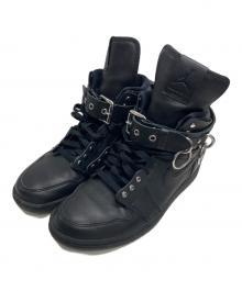 NIKE×COMME des GARCONS HOMME PLUS（ナイキ×コムデギャルソンオムプリュス）の古着「AIR JORDAN 1 HI STRAP SP-C」｜ブラック