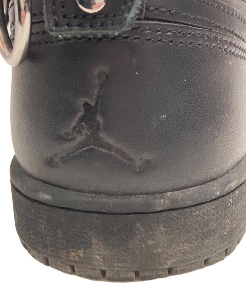 NIKE（ナイキ）NIKE (ナイキ) COMME des GARCONS HOMME PLUS (コムデギャルソンオムプリュス) AIR JORDAN 1 HI STRAP SP-C ブラック サイズ:26の古着・服飾アイテム