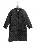 Traditional Weatherwearトラディショナルウェザーウェア）の古着「ARKLEY LONG COAT(アークリーロングコート)」｜ブラック