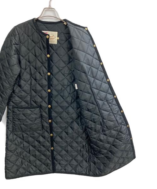 Traditional Weatherwear（トラディショナルウェザーウェア）Traditional Weatherwear (トラディショナルウェザーウェア) ARKLEY LONG COAT(アークリーロングコート) ブラック サイズ:34の古着・服飾アイテム