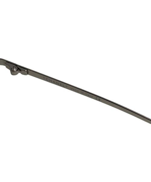 CHANEL（シャネル）CHANEL (シャネル) リムレスサングラス シルバー サイズ:62□17の古着・服飾アイテム